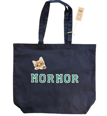 Personlig gave - Indkøbsnet + bogstaver 3 farver - LAV SELV